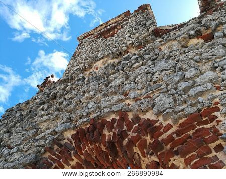 Beautiful View Of Sky And Rocky Building