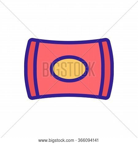 Dry Wipes Icon Vector. Dry Wipes Sign. Color Symbol Illustration
