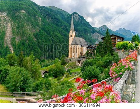 Beautiful Austrian Town Rauris Located  in Salzburg, Austria 
