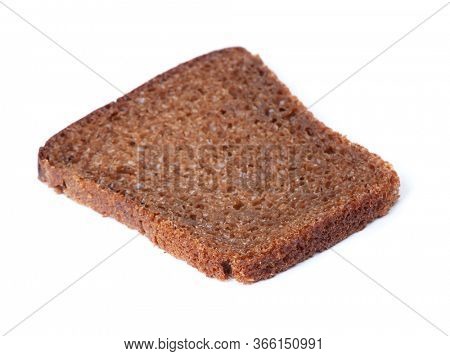 Single sliced loaf of bread isolated over white background