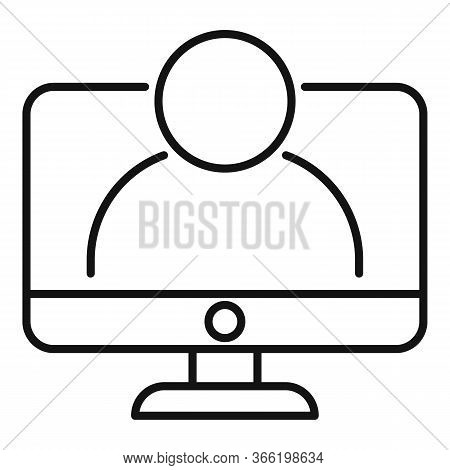 Advice Refferal Icon. Outline Advice Refferal Vector Icon For Web Design Isolated On White Backgroun
