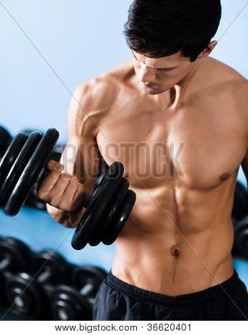 Handsome Muscular Man Image & Photo (Free Trial) | Bigstock