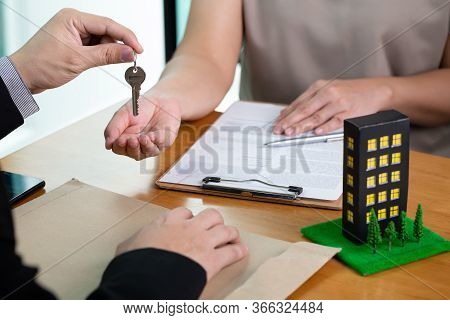 Banks Approve Loans To Buy Condominium. Home And Real Estate Concept