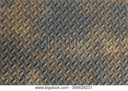 Steel Texture Manhole Image Photo Free Trial Bigstock