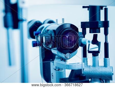 Ophthalmic Equipment. Medical Laboratory. Modern Medical Technology.