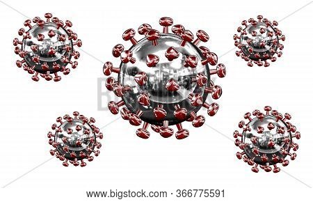 Coronavirus 2019-ncov Novel Coronavirus Concept Resposible For Asian Flu Outbreak And Coronaviruses