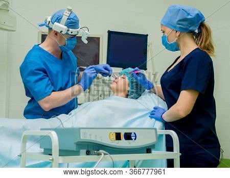 Laser Vaporization Of Nasal Concha With Coblation Technology Method