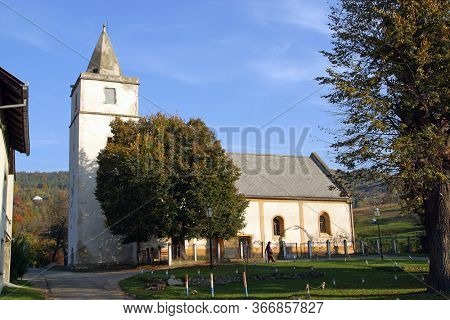 VISOKO, CROATIA - OCTOBER 01, 2012: Holy Trinity Church in Visoko, Croatia
