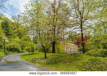 Prospect Park, Brooklyn Ny May 11, 2020, Brooklyn, New York City. People Keeping Their Social Distan