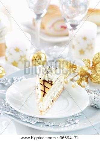 Tradizionale marchpane crema torta per Natale