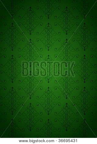 Peu de fond vert