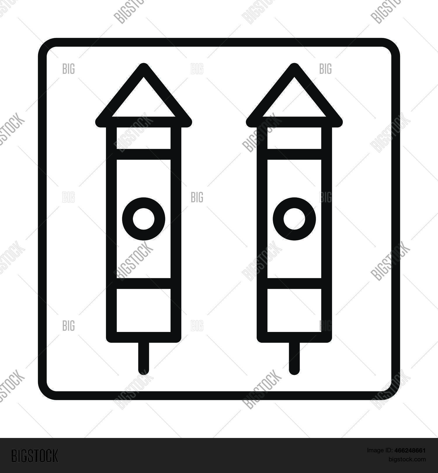 Firecracker Icon. Vector & Photo (Free Trial) Bigstock