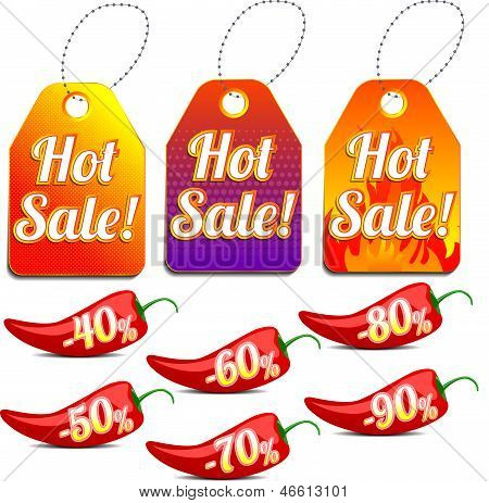 Hot vendita etichette