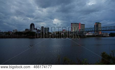 The City Of Shreveport In The Evening - Shreveport, Louisiana - November 04, 2022