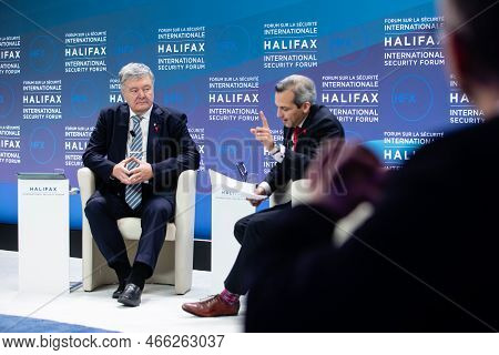 International Security Forum In Halifax, Canada.