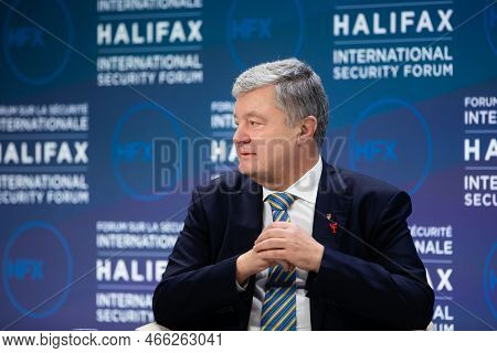 International Security Forum In Halifax, Canada.