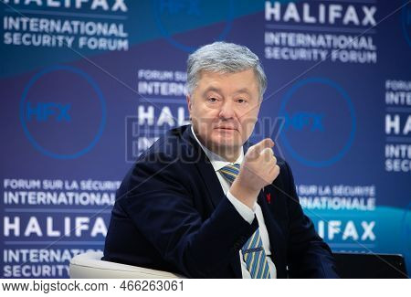 International Security Forum In Halifax, Canada.