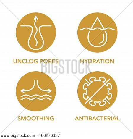 Set Of Properties Of Facial Acne Cleanser - Hydration, Unclog Pores, Anti-bacterial, Skin Smoothing.