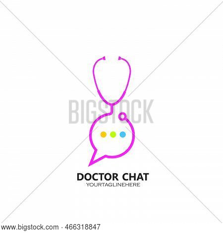 Stethoscope Icon Vector Illustration Design