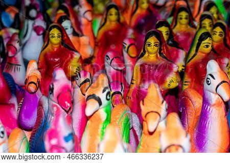 The Art Of Colorful Clay Dolls. Beautiful Clay Dolls Make A Striking, Unusual Addition To Your Home.