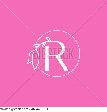 Beauty Studio Logo Letter R Brand Design