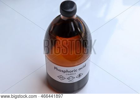 Phosphoric Acid In Glass, Chemical In The Laboratory And Industry, Chemicals Used In The Analysis Or