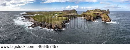 The Cliffs And Sea Stacks An Tor Mor And The Wishing Stone At Port Challa On Tory Island, County Don