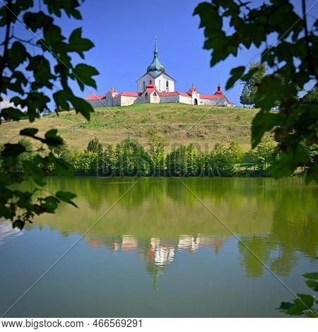Pilgrimage Church Of St. Jan Nepomucky On Zelena Hora. Czech Republic - Zdar Nad Sazavou.