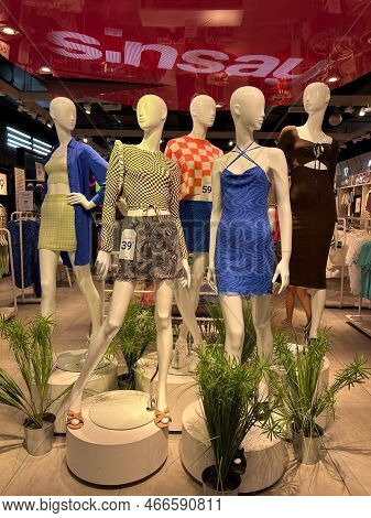 Warsaw, Poland - July 26, 2022: Sinsay Fashion Store In Shopping Mall