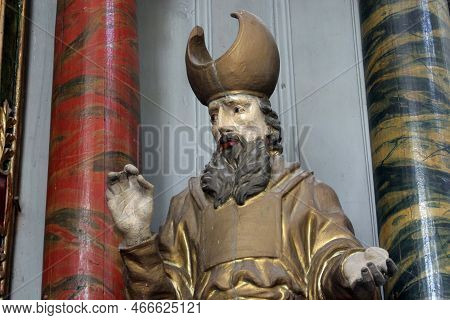 Saint Zechariah, Statue On The Main Altar In The Parish Church Of Our Lady Of Sorrows Of Carinthia I