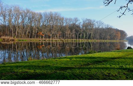 Floodplain Landscape Where It Is Best On Boat Or Inflatable. You Can Fish And Enjoy Spectacular Floo