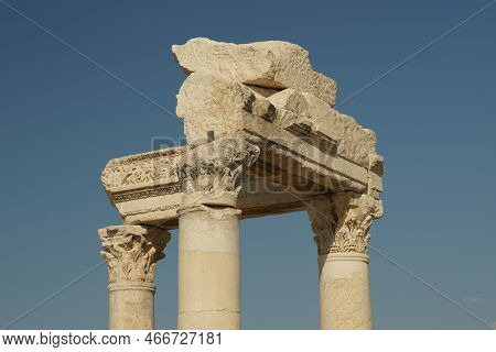 Laodicea On The Lycus Ancient City In Denizli City, Turkiye