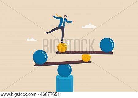 Work Life Balance, Equilibrium Or Equality, Concentration Or Stability, Challenge Or Risk Management