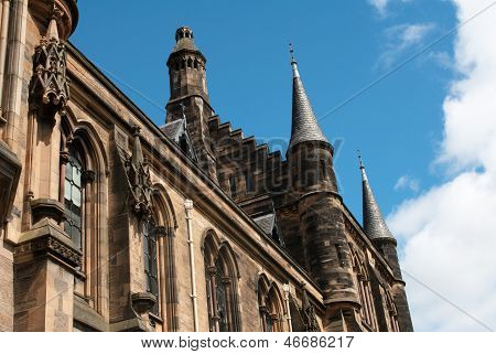Glasgow Universitet tårne