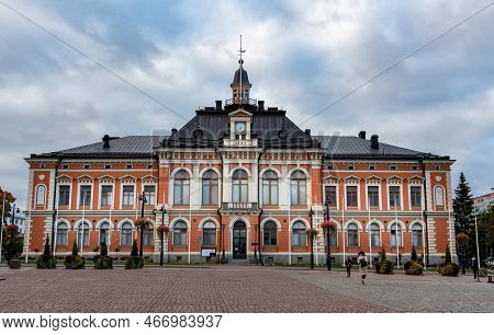Kuopio City Town Hall Building . Neo Renaissance Architecture. Finland Europe