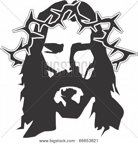 Jesus religious faith vector design clipart