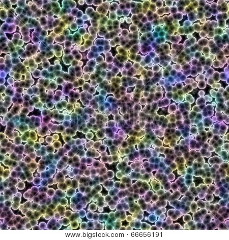 Bacteria cells close up medical background