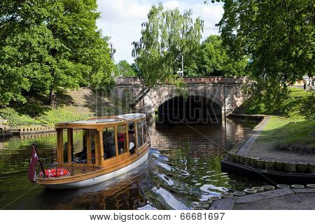 Bastion Hill Park In Riga