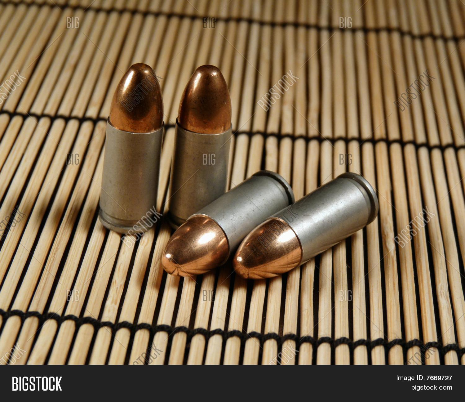 Full Metal Jacket 9mm Handgun Image & Photo Bigstock
