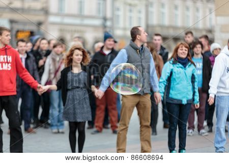 the international Flashmob day of rueda de Casino.