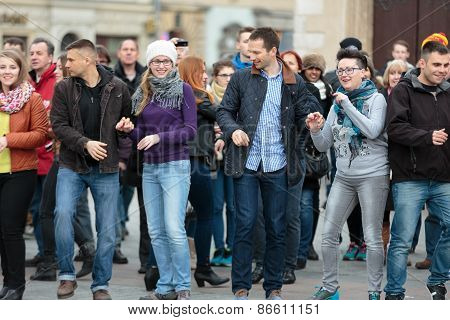 the international Flashmob day of rueda de Casino.