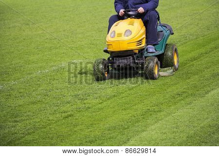 Mowing The Grass