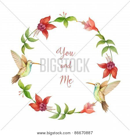 Floral Frame.