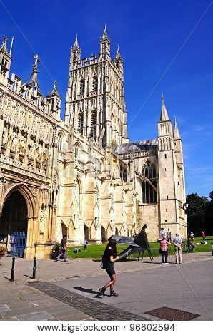 Gloucester Cathedral.