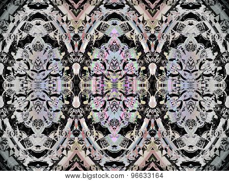 Seamless pattern black gray