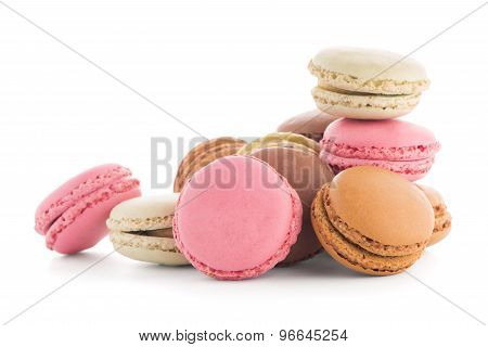 Colorful French Macarons