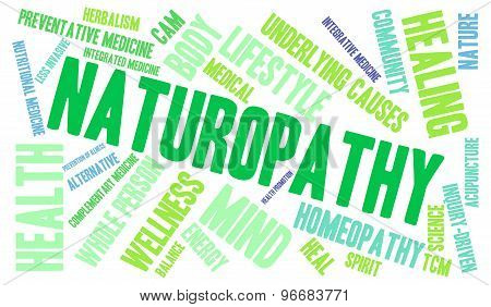 Naturopathy Word Cloud