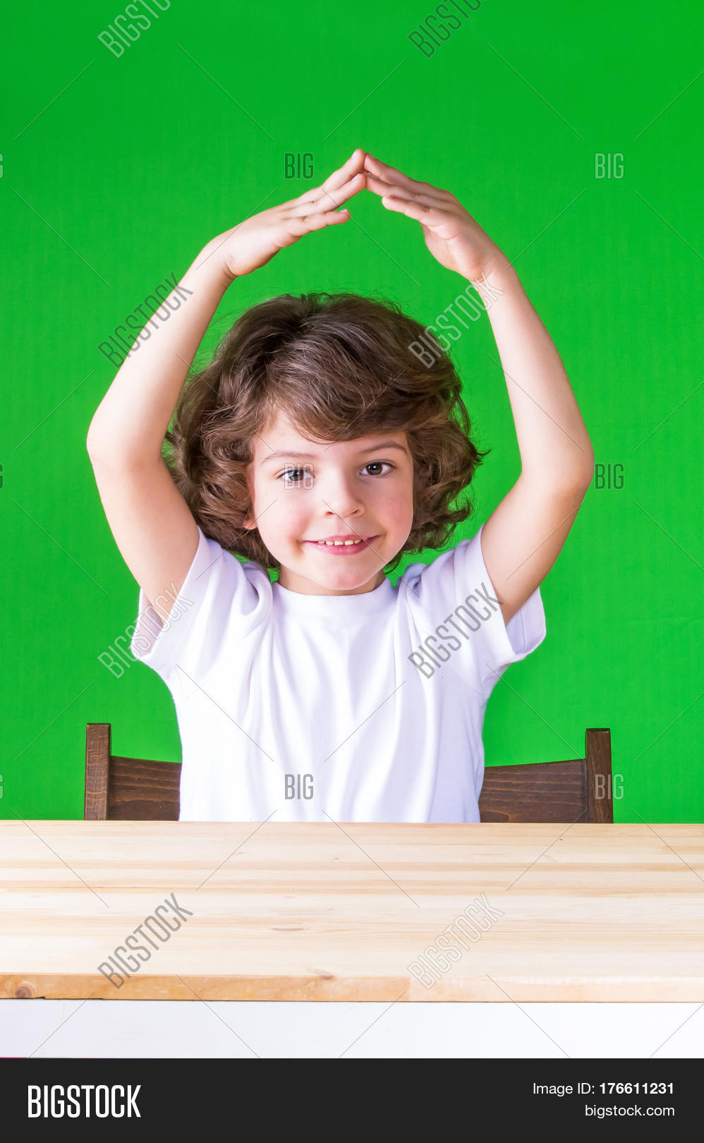 Curly haired pretty image photo free trial bigstock