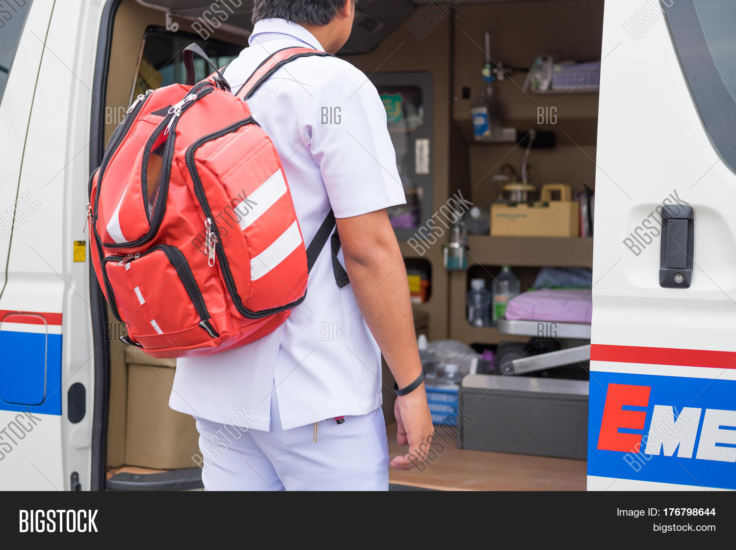 Male Nurse Carry Image & Photo (Free Trial) Bigstock