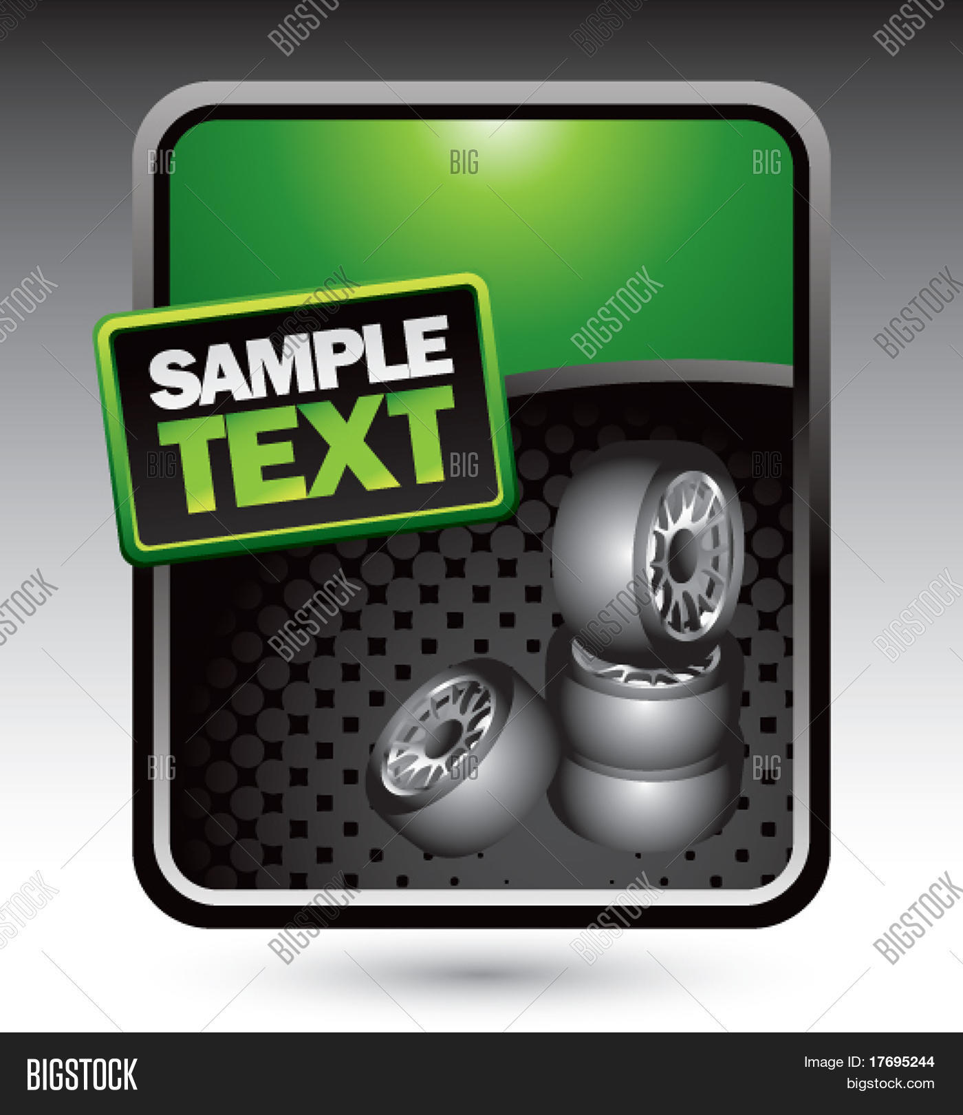 Stacked Racing Tires Vector & Photo (Free Trial) Bigstock